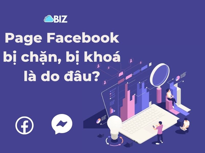 page facebook bị chặn, bị khoá là do đâu