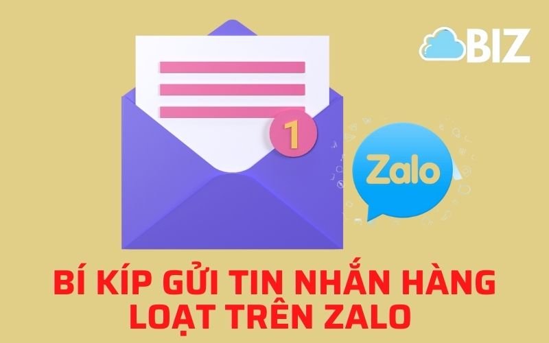gửi tin nhắn hàng loạt trên zalo
